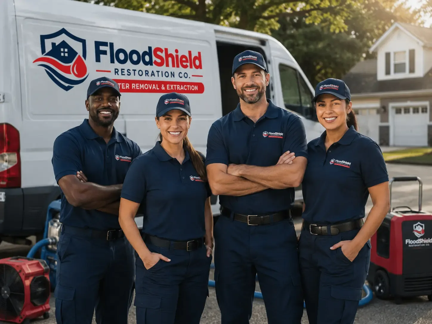 Flood Damage Restoration company in Poy Sippi, WI