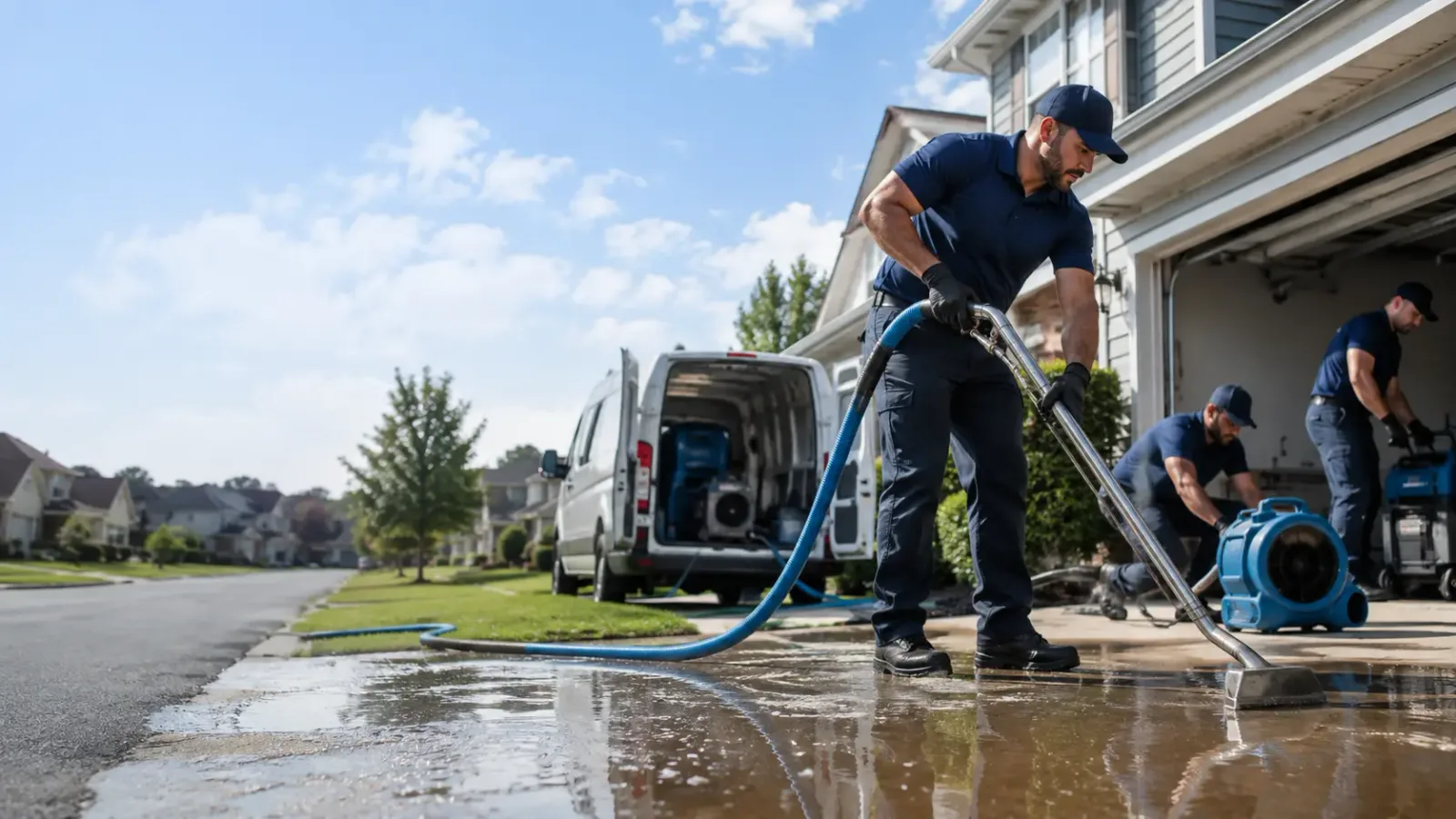 Flood Damage Restoration in Poy Sippi, WI